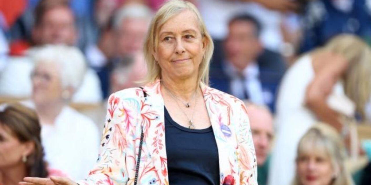 Martina Navratilova, diagnosticada de cáncer de garganta y mama