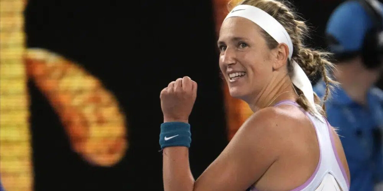 Bicampeona Azarenka elimina a Pegula en cuartos en Australia