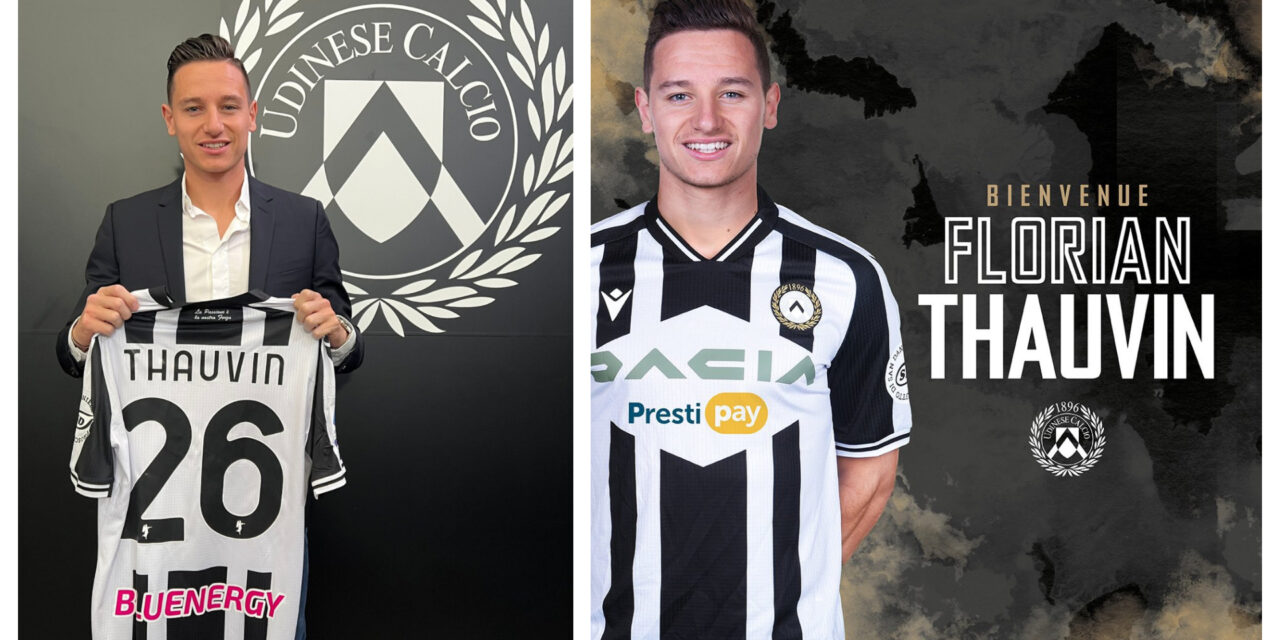 Florian Thauvin ficha con Udinese hasta 2025