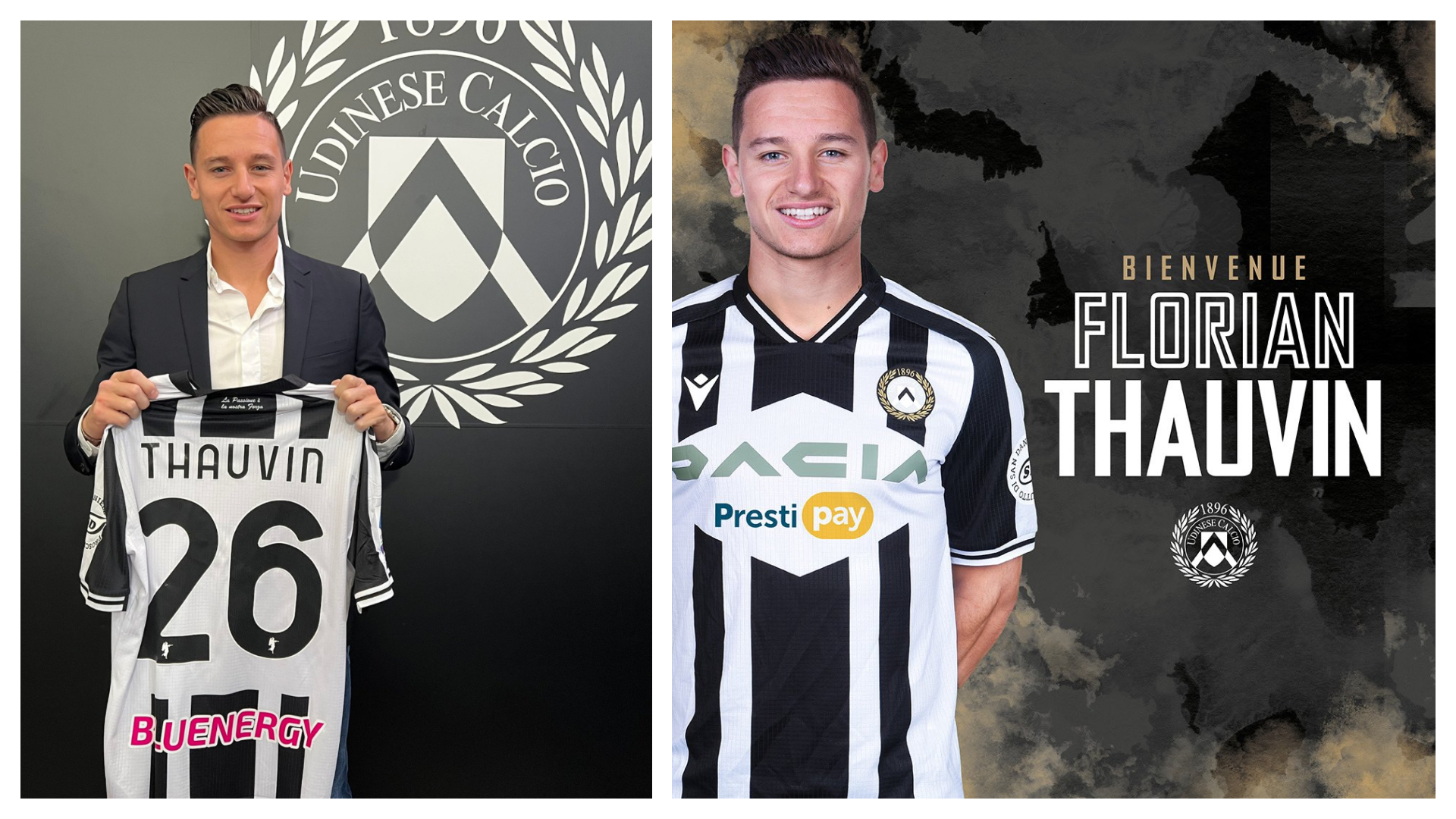 Florian Thauvin ficha con Udinese hasta 2025 - Deportres