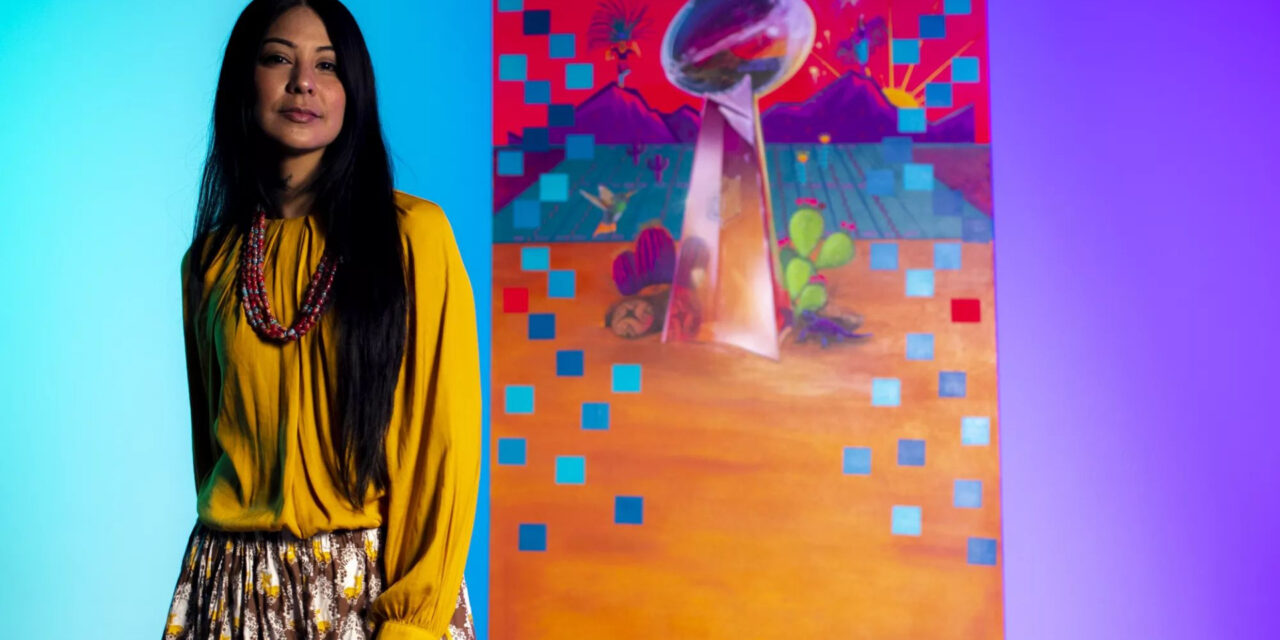 ‘La Morena’ Hijonos ilustrará su arte latino e indígena en Super Bowl: ‘finalmente nos están viendo’