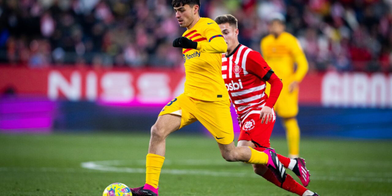 Pedri da la victoria al Barcelona 1-0 ante el Girona