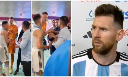 Lionel Messi: «Vi la Copa que brillaba y no lo pensé: la fui a besar»