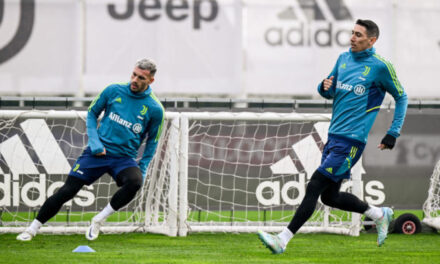 Los campeones Di María y Paredes ya se entrenan con Juventus