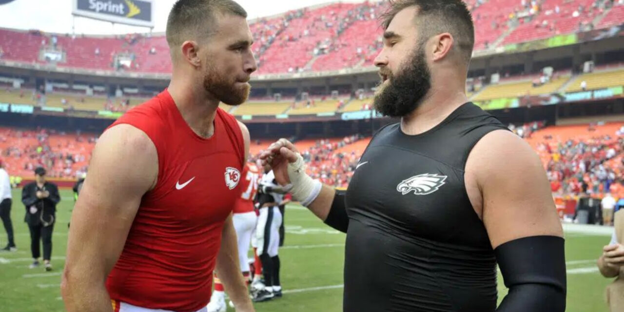 Hermano contra hermano: Los Kelce se topan en el Super Bowl