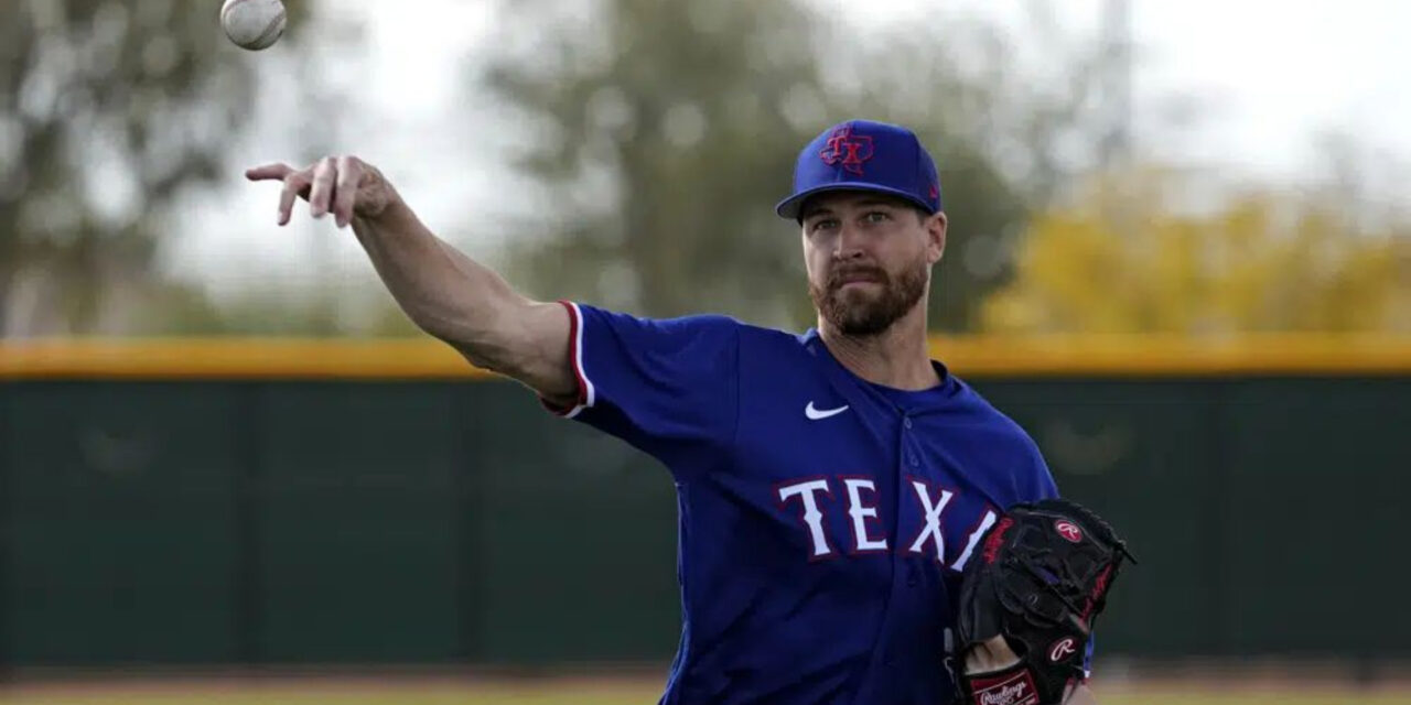 DeGrom cumple 1ra sesión de bullpen con los Rangers