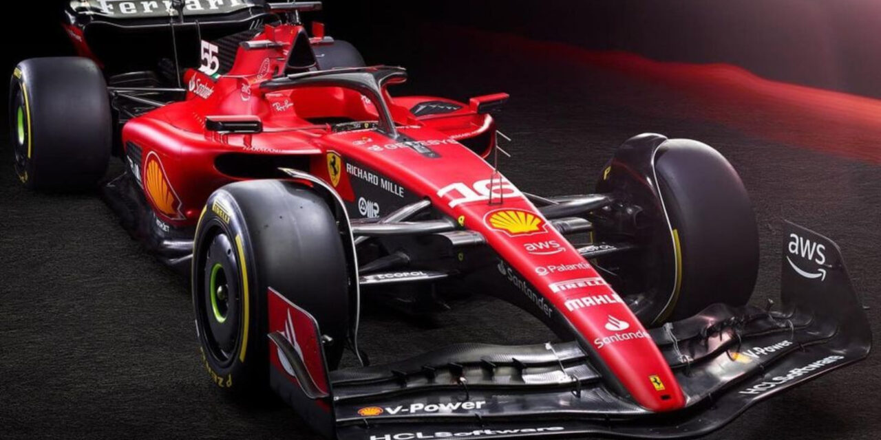 Leclerc y Sainz se entusiasman con el nuevo Ferrari