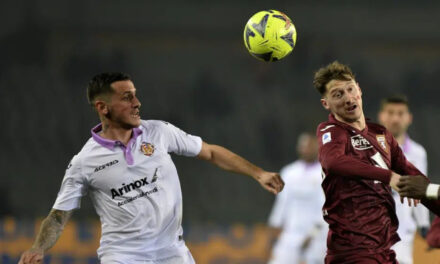 Cremonese empata con Torino; sigue sin ganar en la Serie A