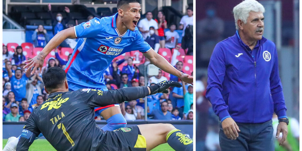 Cruz Azul gana en el debut del ‘Tuca’