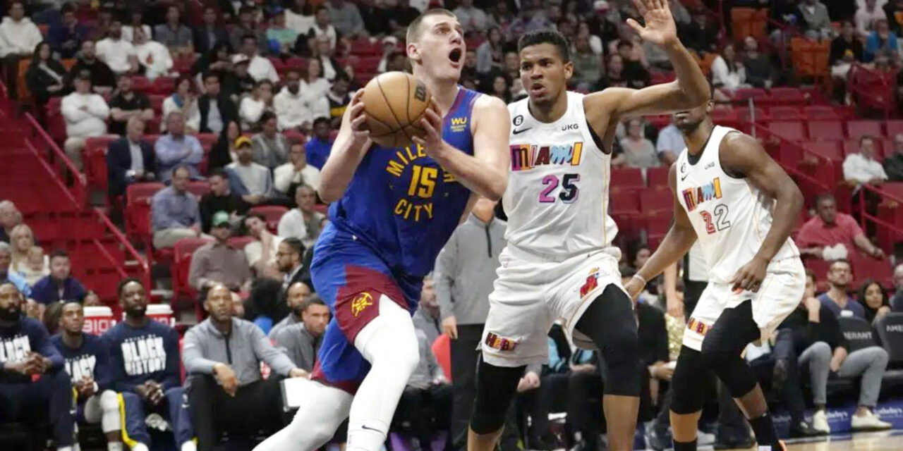 Nuggets supera al Heat, termina racha de 8 victorias en casa