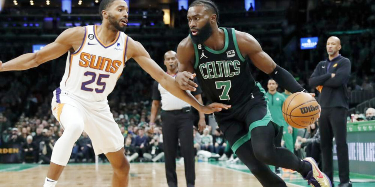 Bridges anota 25 y guía a Suns a triunfo sobre Celtics
