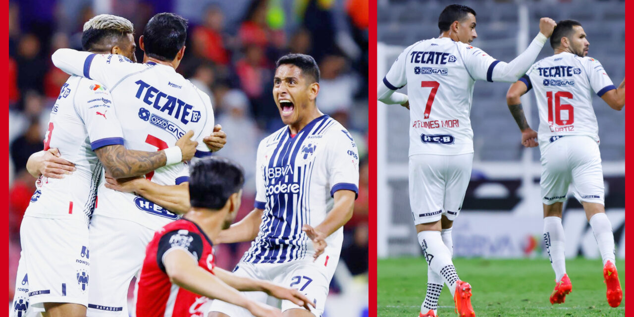 Rayados sumó su quinta victoria consecutiva ahora ante Atlas