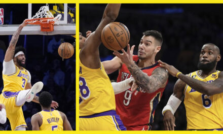 LeBron y Davis lideran a los nuevos Lakers ante los Pelicans