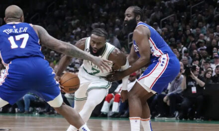 Celtics pierden a Brown pero resisten y vencen a 76ers