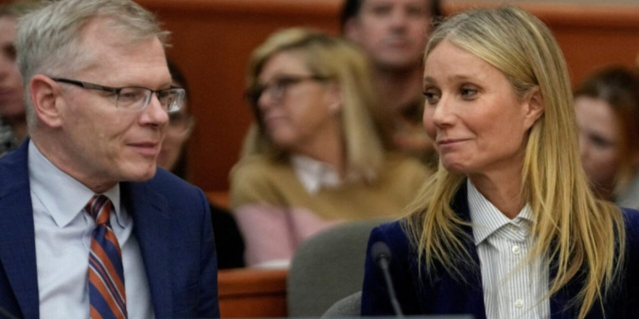 Gwyneth Paltrow gana juicio millonario por accidente de esquí con hombre