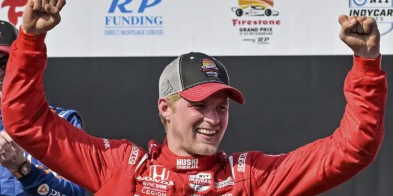 IndyCar: Marcus Ericsson gana 1ra carrera de la temporada