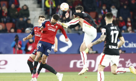 Osasuna vence al Atletic en ida de semis de Copa del Rey