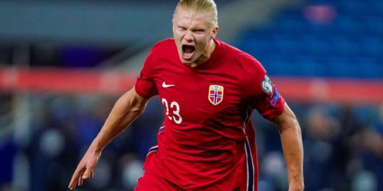 Haaland no jugará con Noruega por lesión en la ingle