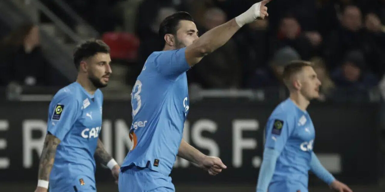 Kolasinac aporta gol de la victoria por Marsella ante Rennes