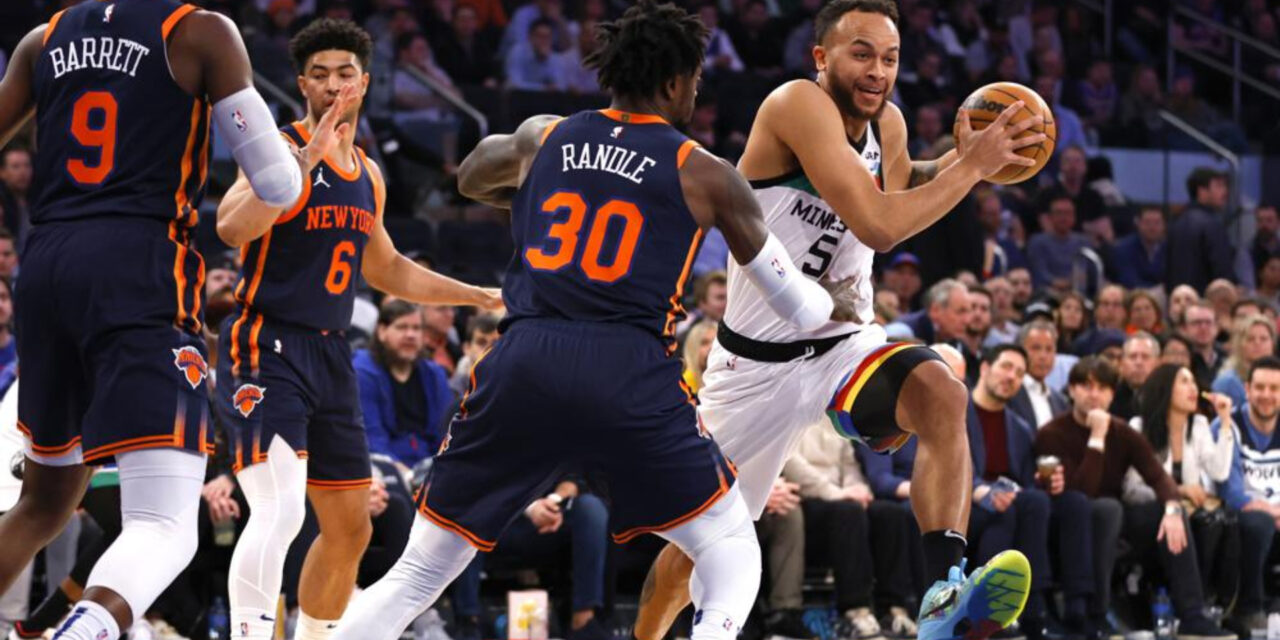 Wolves se reponen de 57 puntos de Randle y vencen a Knicks