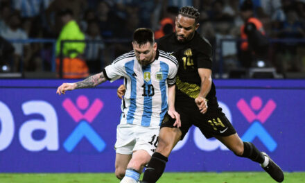 Argentina golea 7-0 a Curazao con triplete de Messi