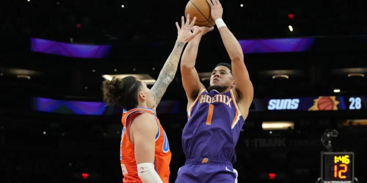 Durant se lesiona antes de triunfo de Suns ante Thunder