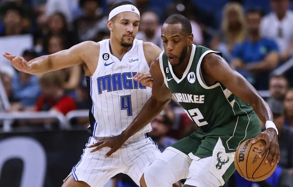 Bucks vencen a Magic, logran 18vo triunfo en 19 duelos