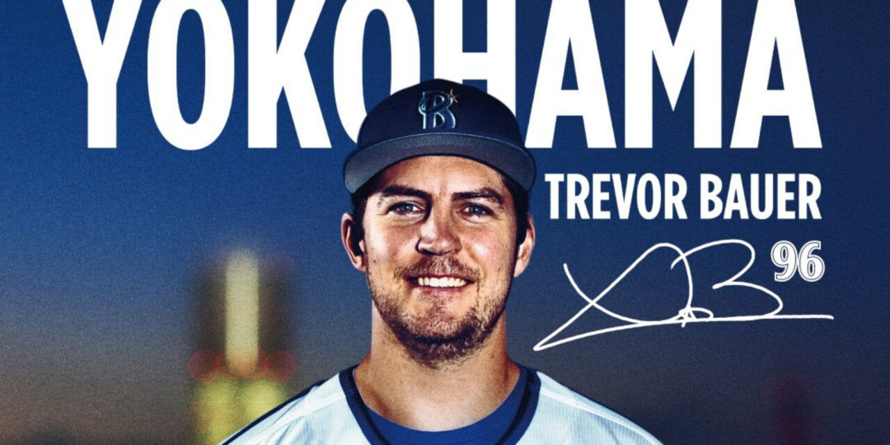 Trevor Bauer firma con Yokohama BayStars de Japón