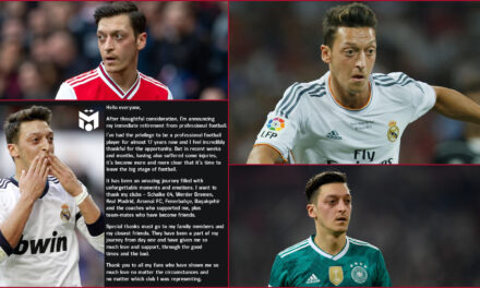 Mesut Özil, campeón mundial en 2014, anunció su retiro