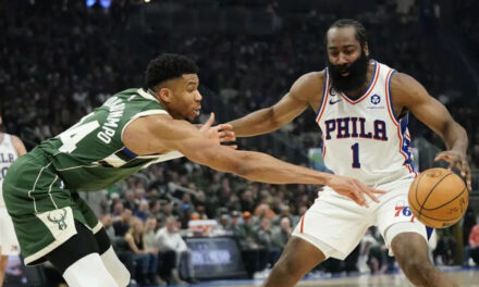 76ers remontan y cortan racha a Bucks