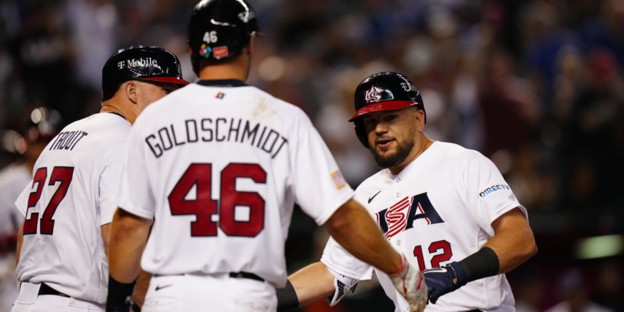 Con jonrón de Schwarber, Estados Unidos vence a Gran Bretaña