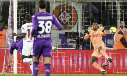 Jovic da triunfo a Fiorentina sobre Milan en la Serie A
