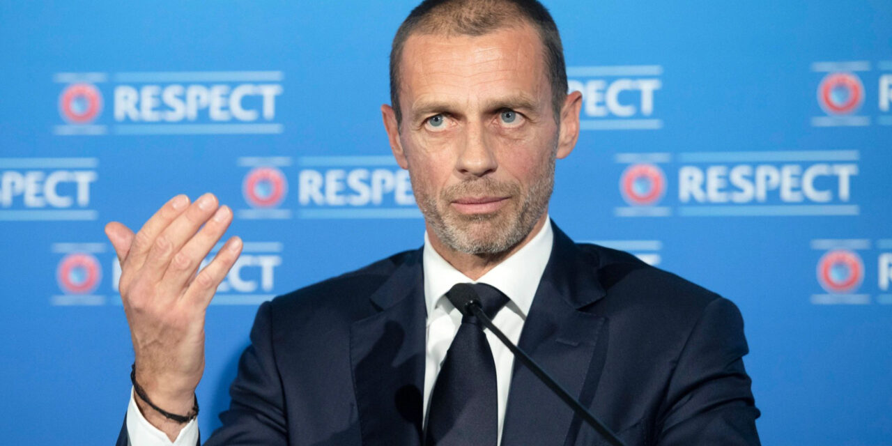 Ceferin, reelegido como presidente de la UEFA