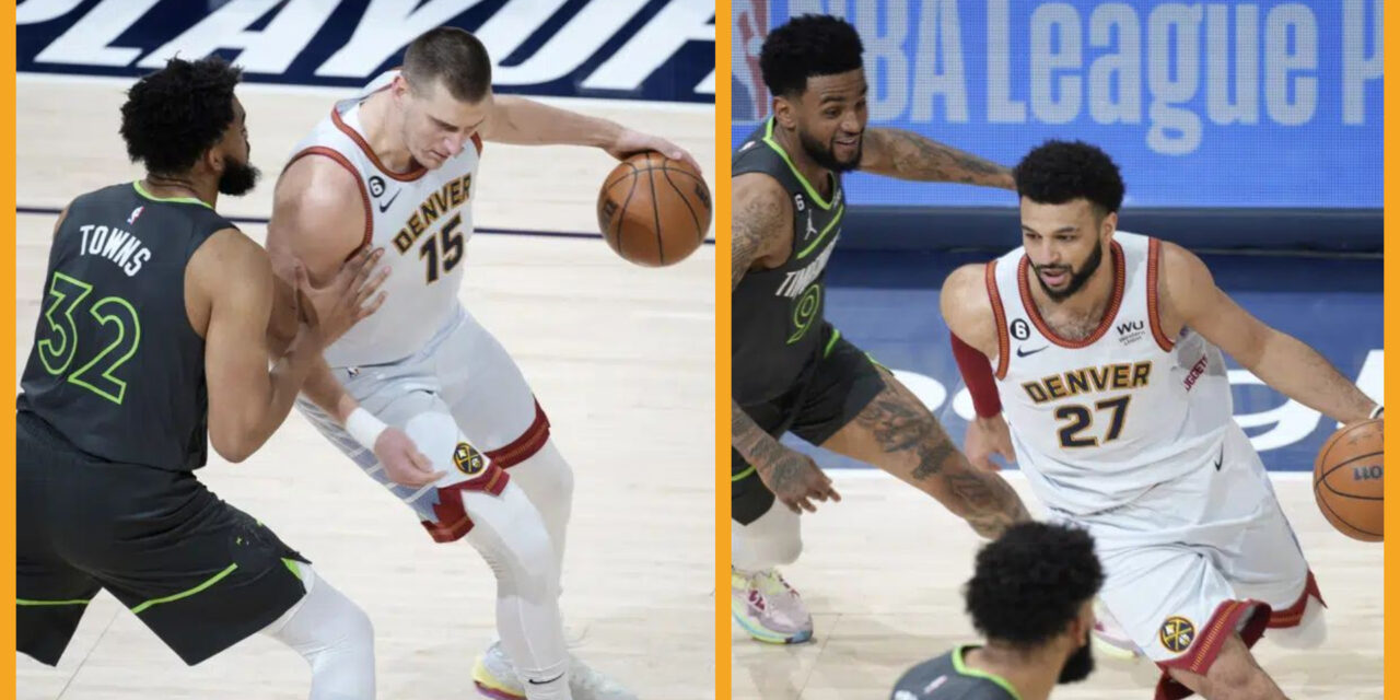 Nuggets eliminan a los Wolves liderados por Murray y Jokic