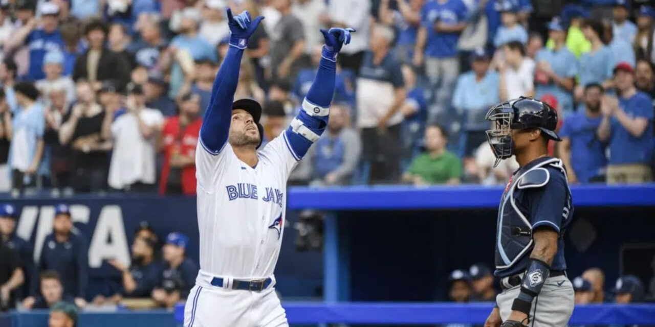 Rays pierden el invicto en Toronto y termina la histórica racha de 13-0