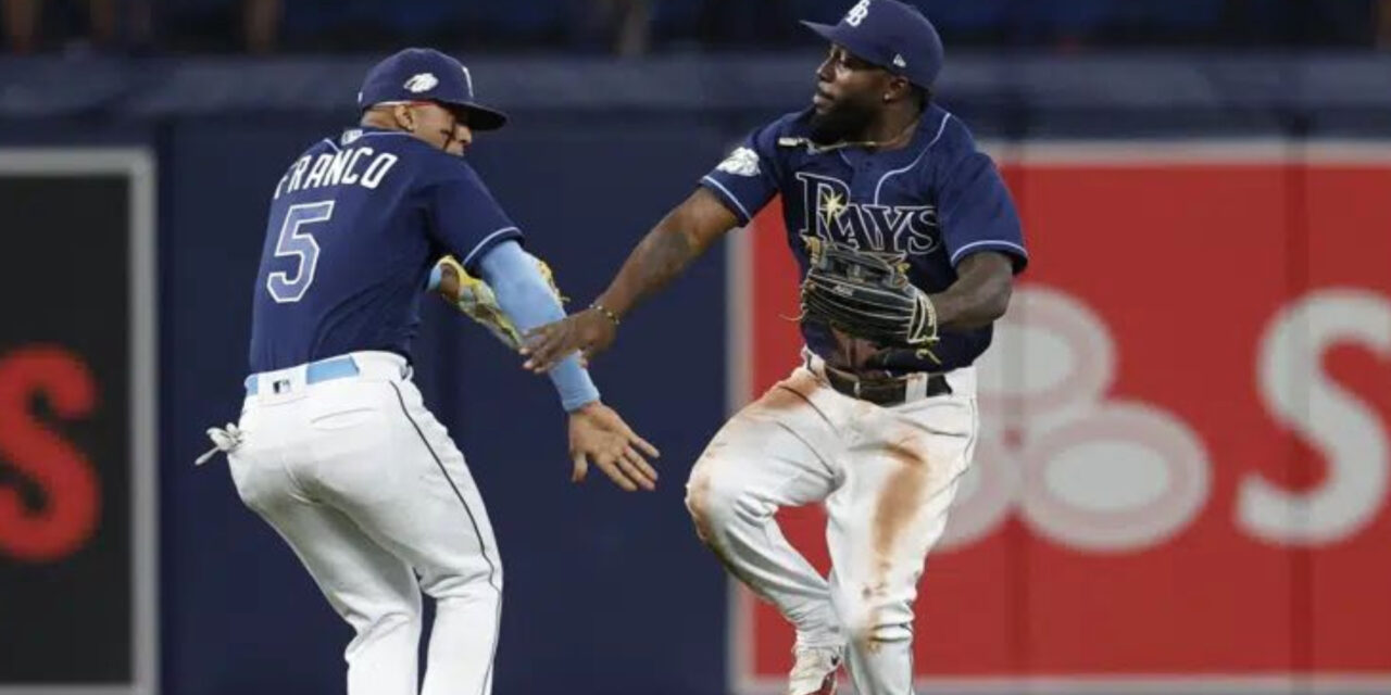 Rays vencen a Medias Rojas y logran 11ma victoria seguida