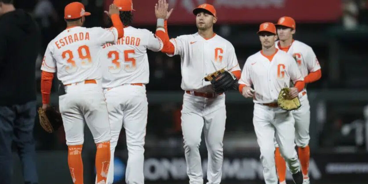 Bullpen de Gigantes blanquea a Dodgers