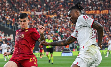 Milan rescata el empate frente a la Roma