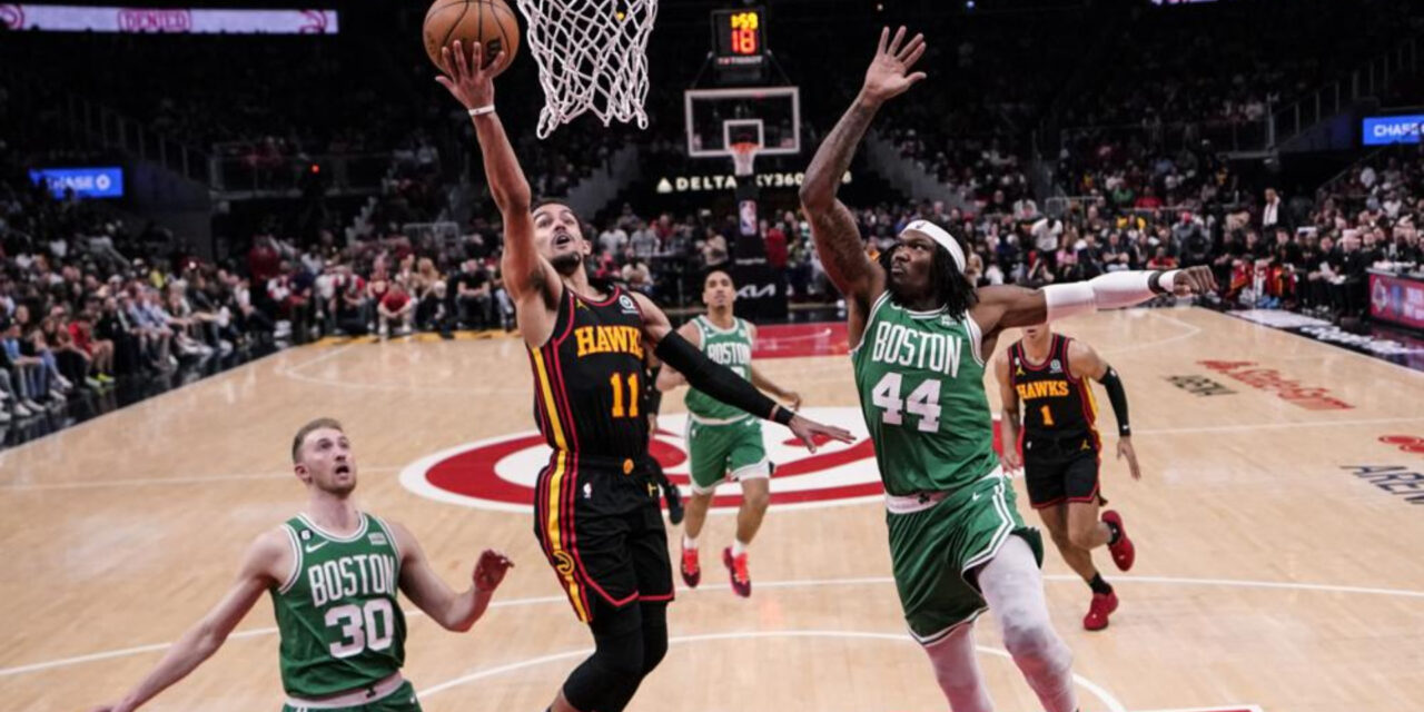 Hawks superan a los Celtics y se acercan 2-1 en la serie