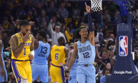 Grizzlies evitan eliminación al vencer 116-99 a Lakers