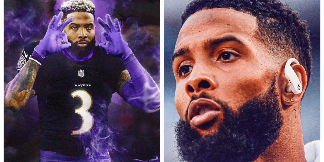 Odell Beckham Jr. firmará por una temporada con Ravens