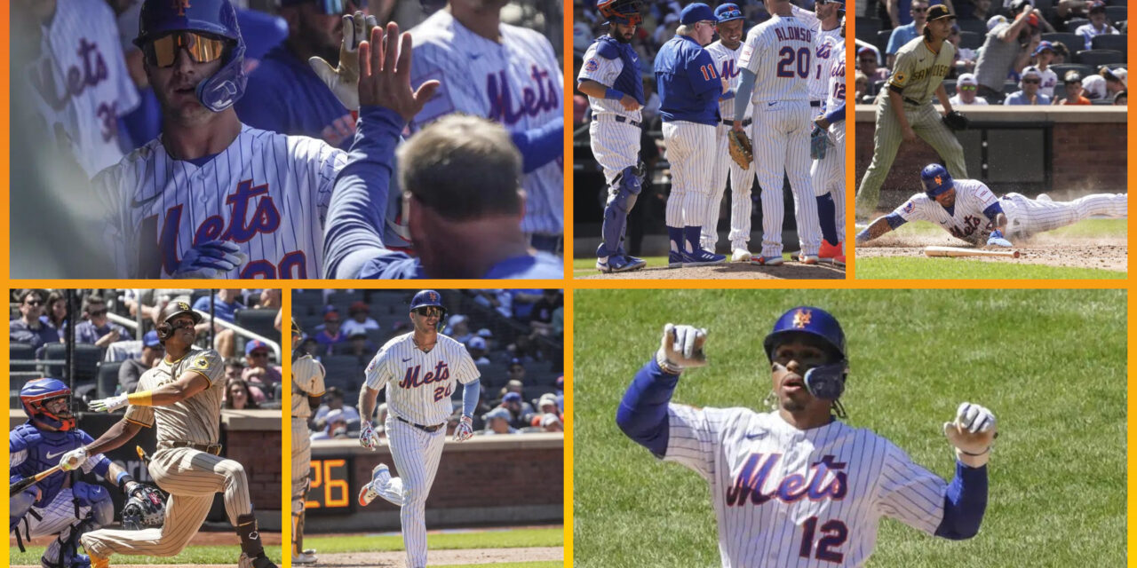 Lindor y Alonso jonronean, Mets vencen 5-2 a Padres