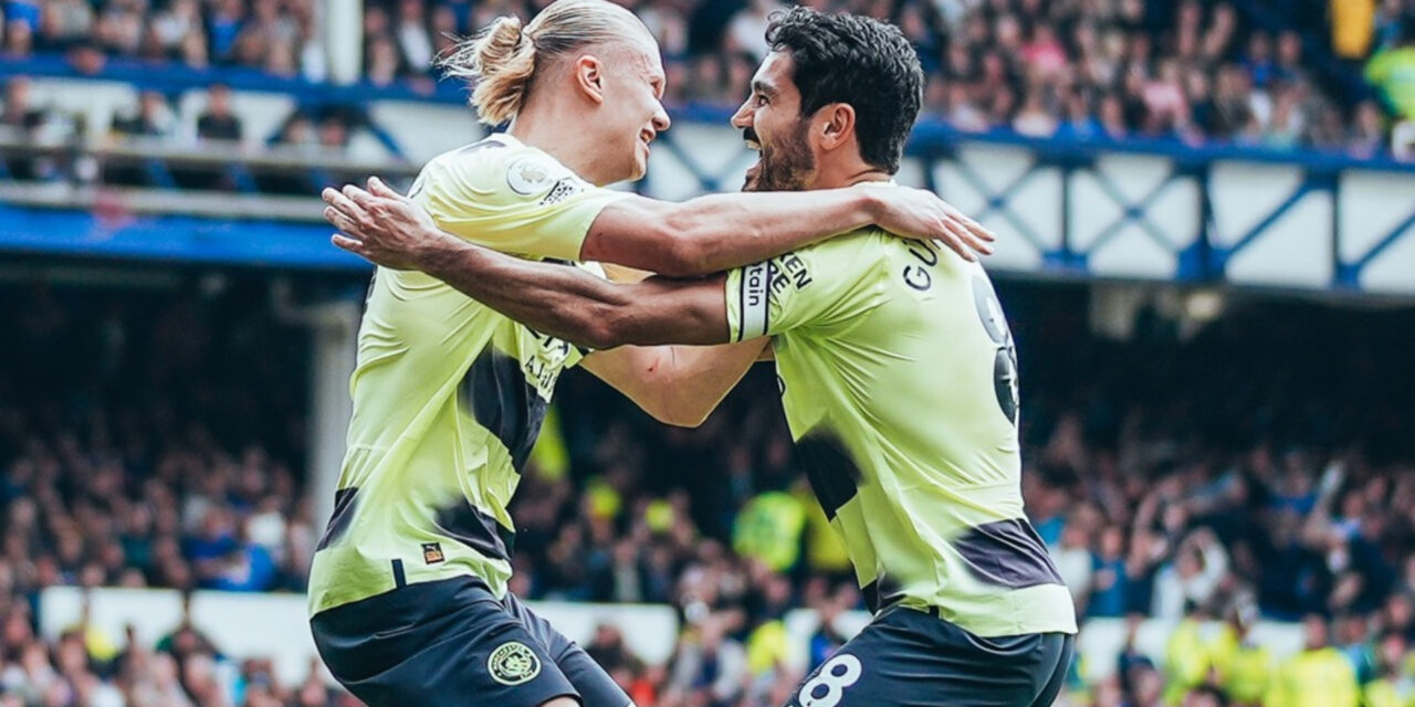 Con otro gol de Haaland, Man City somete 3-0 a Everton y sigue firme como líder