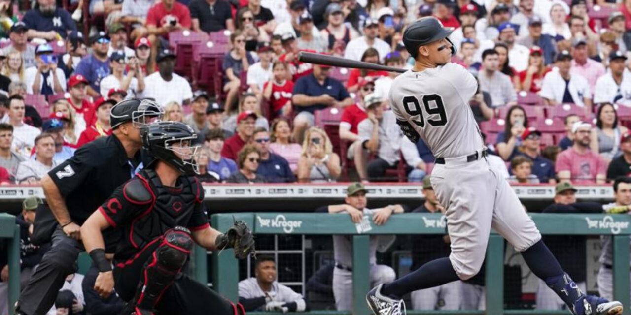 Con otro jonrón de Judge, Yankees derrotan a Reds