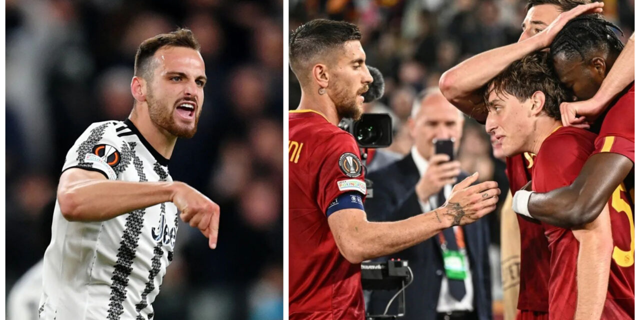 Liga Europa: Juventus salva empate ante Sevilla, Roma vence a Leverkusen