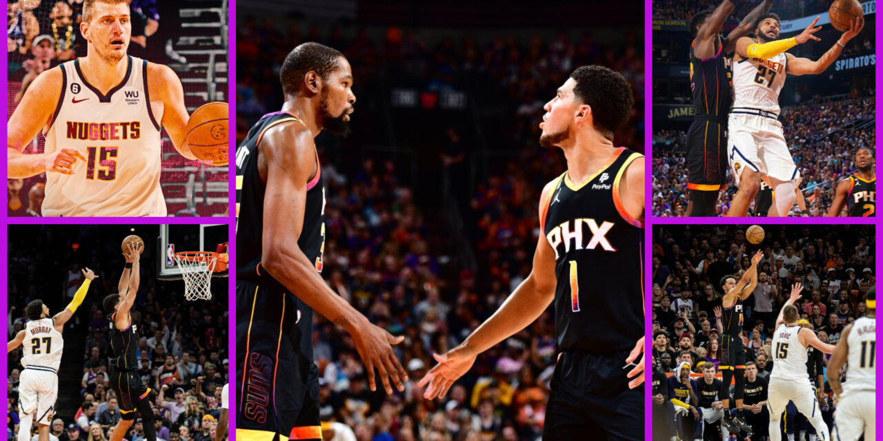 Suns derrotaron a los Nuggets y empataron la serie