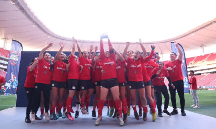 Xolos Femenil Sub-15 campeonas de torneo femenil Chivas 2023