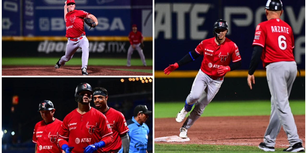 Gana Toros a punta de cuadrangulares