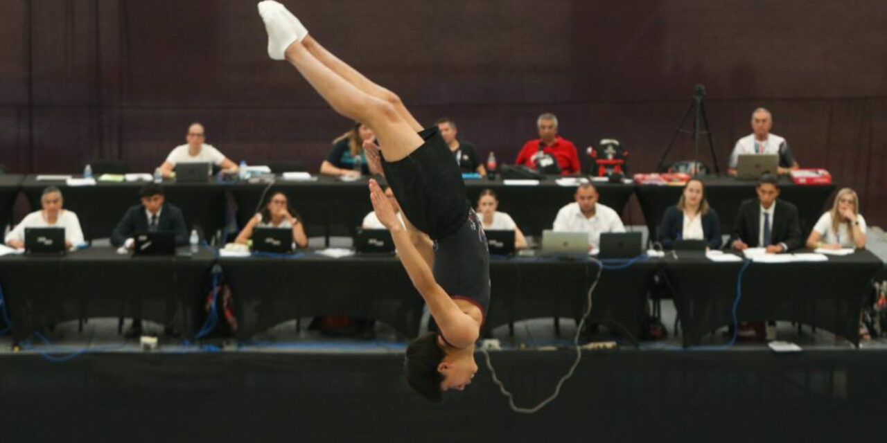 Conquista Baja California primera medalla de oro en gimnasia de trampolín