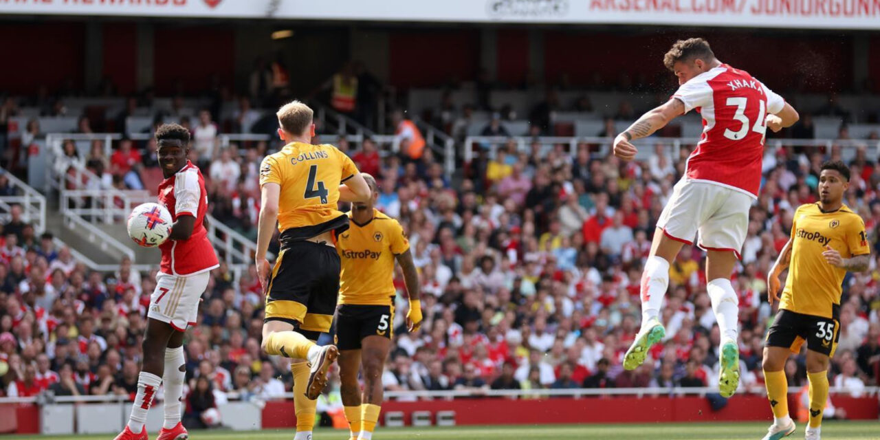 Wolves fueron goleados por Arsenal